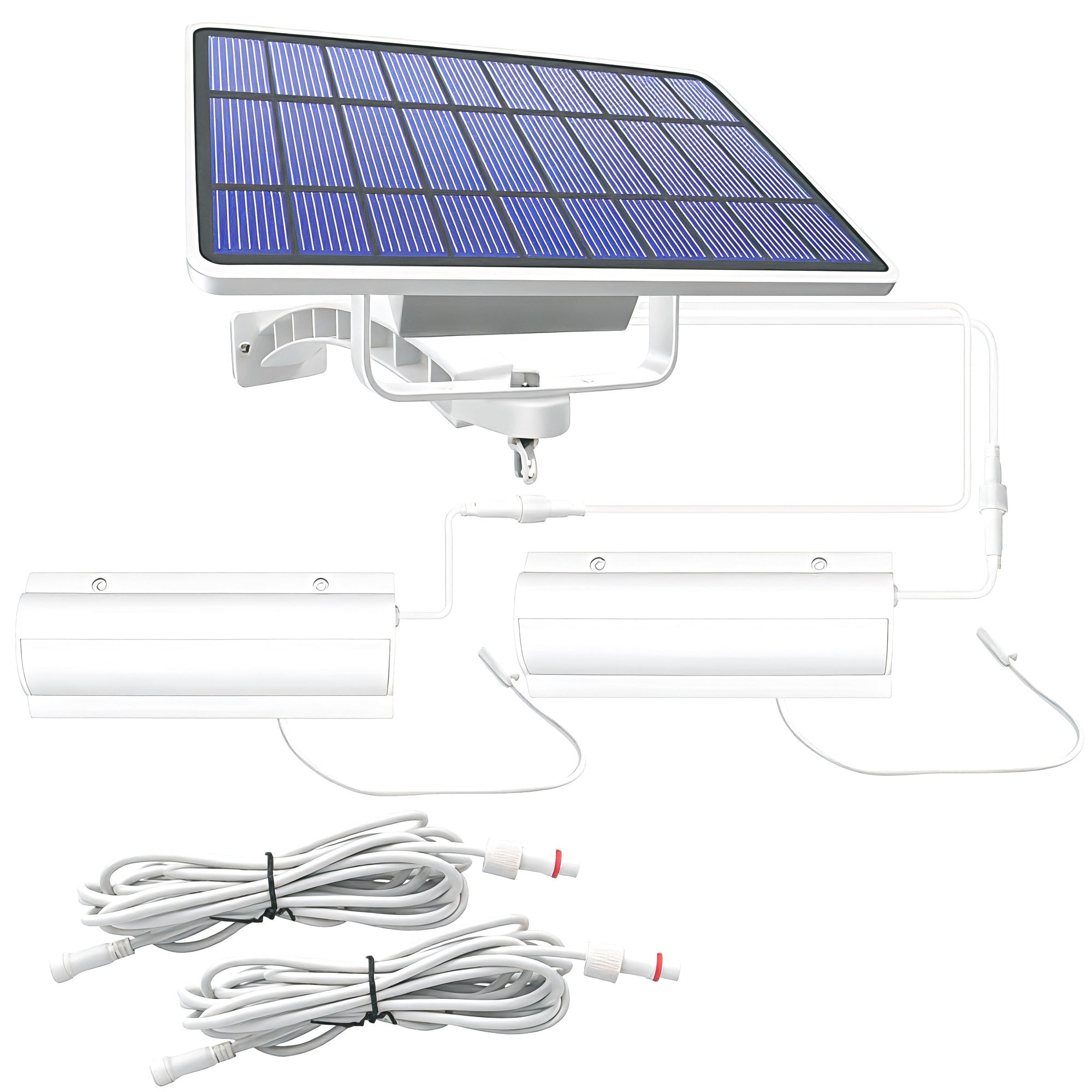 Solar Powered Outdoor Modern LED Wall Light