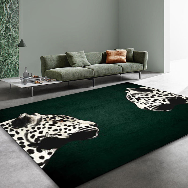 Animal Print Wildlife Pattern Area Rug