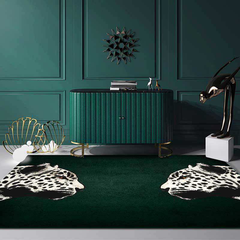 Animal Print Wildlife Pattern Area Rug