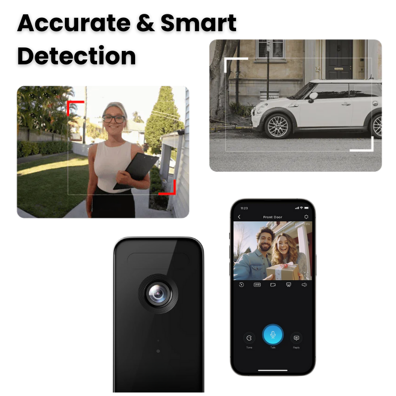 Wireless Doorbell Camera Night Vision Security Unit
