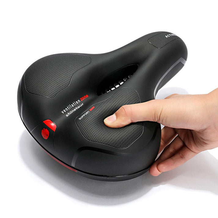 Bike Seat with Gel Cushion and Shock Absorption