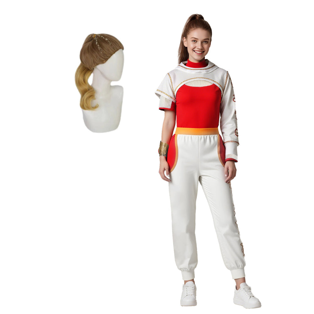 Girls Halloween Costume White Vampire Outfit Set